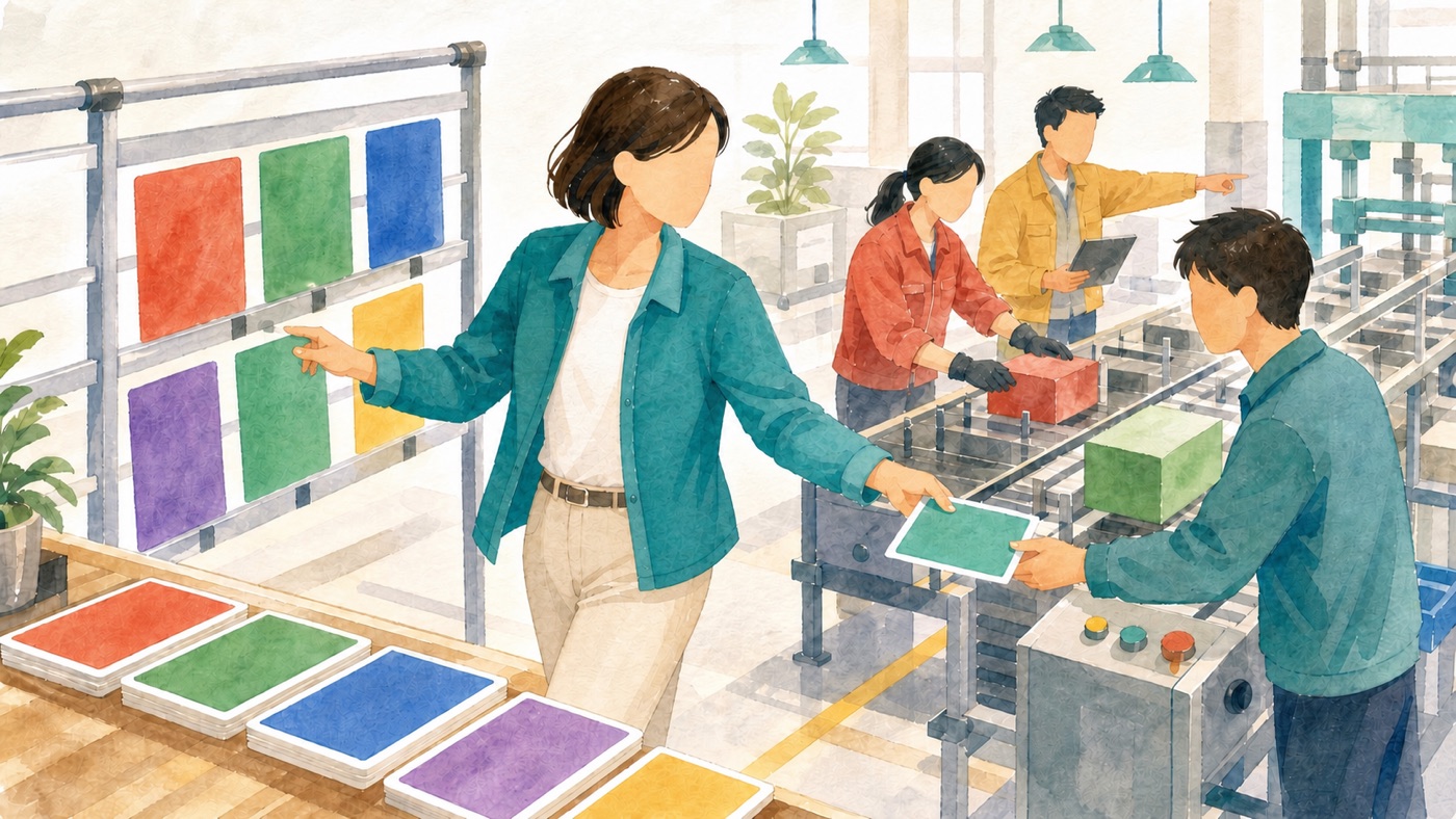 仕訳と原価計算を手を動かして学び、実務課題へつなげる40代のイメージ